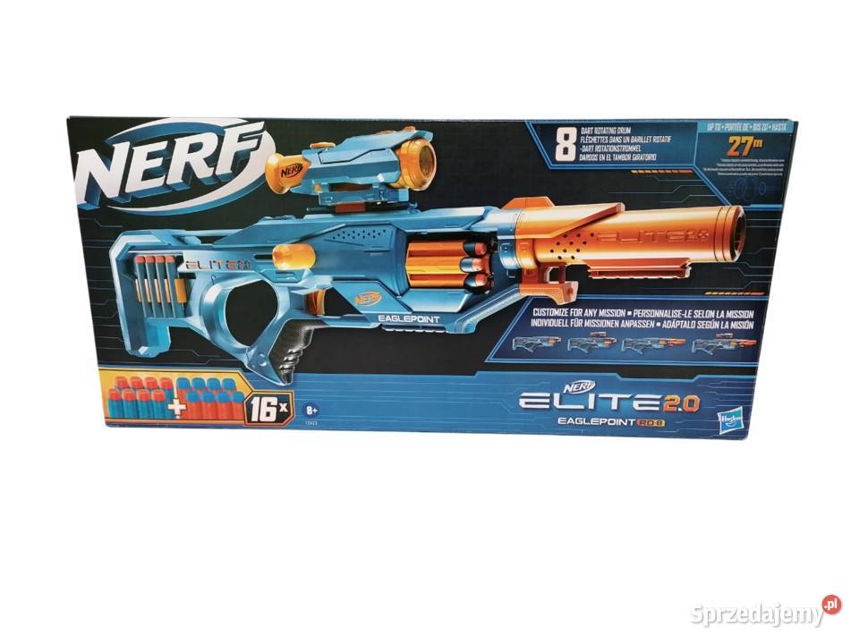PISTOLET NERF ELITE 20 EAGLEPOINT RD8 dolnośląskie