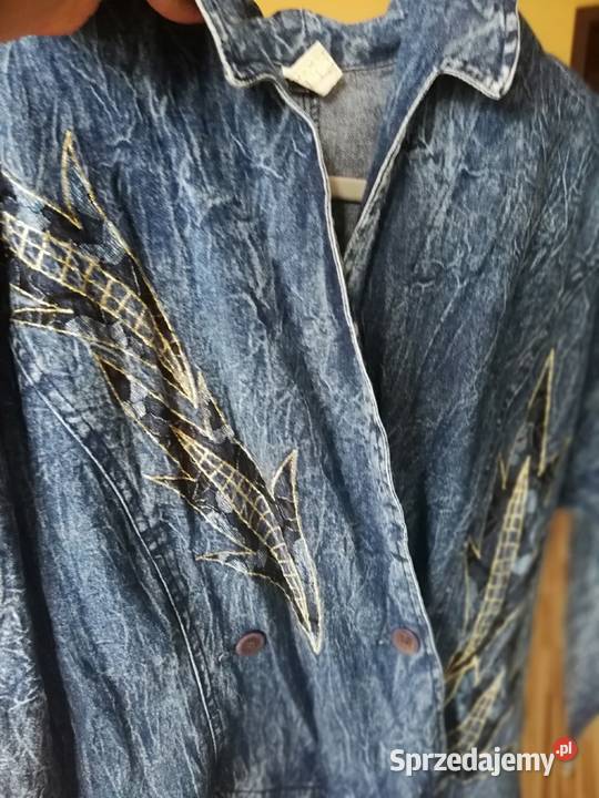 Sukienka z jeansu Spódnice i sukienki Moda i Styl Leszno sprzedam