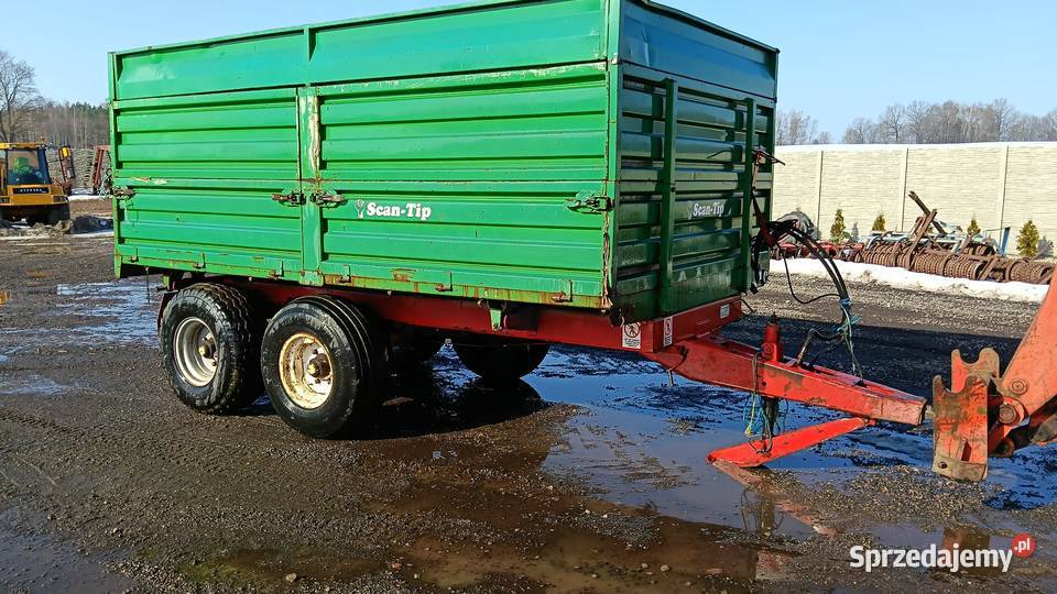 Przyczepa warfama tandem na 3 strony ładna Nowa Karczma