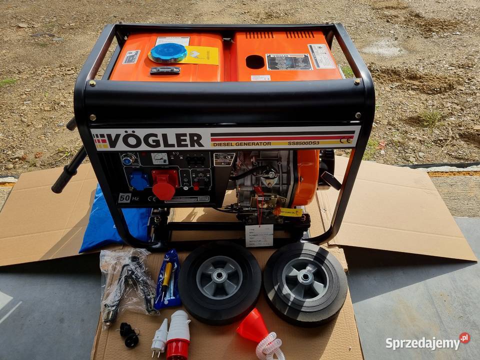 Agregat prądotwórczy 55kW VGLER generator prądu podkarpackie Jasło