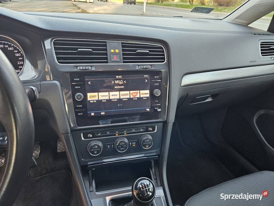 Volkswagen Golf 7 2017r Czujniki Parkowania wspomaganie kierownicy Katowice