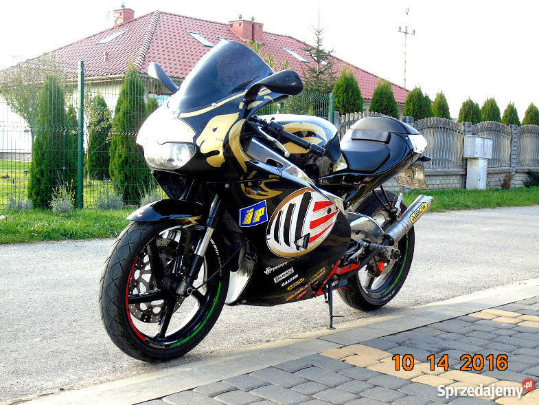 Aprilia RS 125 remoncie Wydech Arrow Hamownia