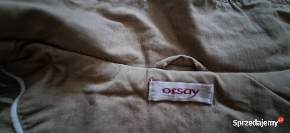 Kurtka Orsay r M 38 beż bawełna wiosenna Kraków