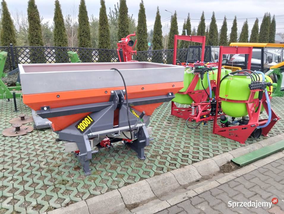 Rozsiewacz 400l dwutalerzowy DEMAROL wielkopolskie