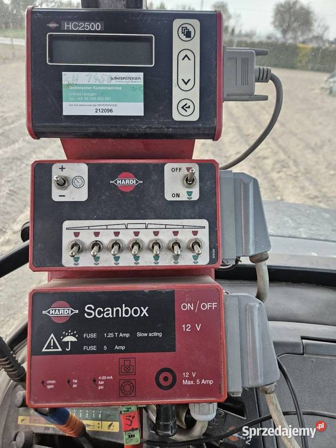 Opryskiwacz Hardi komputer HC2500 Zawieszane kujawsko-pomorskie