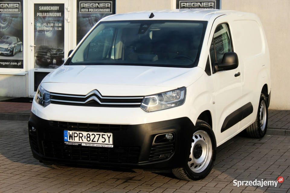 Citroen Berlingo Długi 3osobowy FV23 Navi Kamera biały