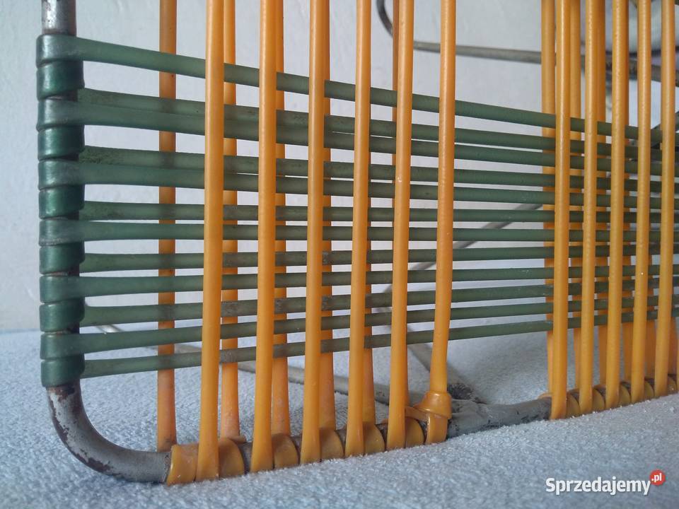 Stołek Taboret projektu W Wołkowski metal Warszawa