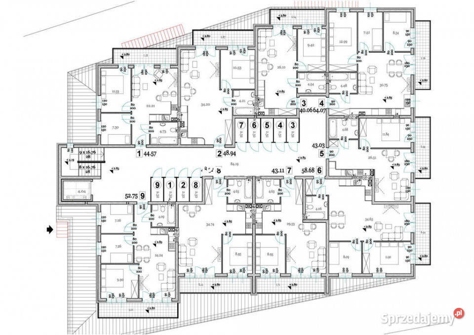 3 Pokoje w Nowoczesnym Budownictwie 384 m gazowe Tomaszów Lubelski