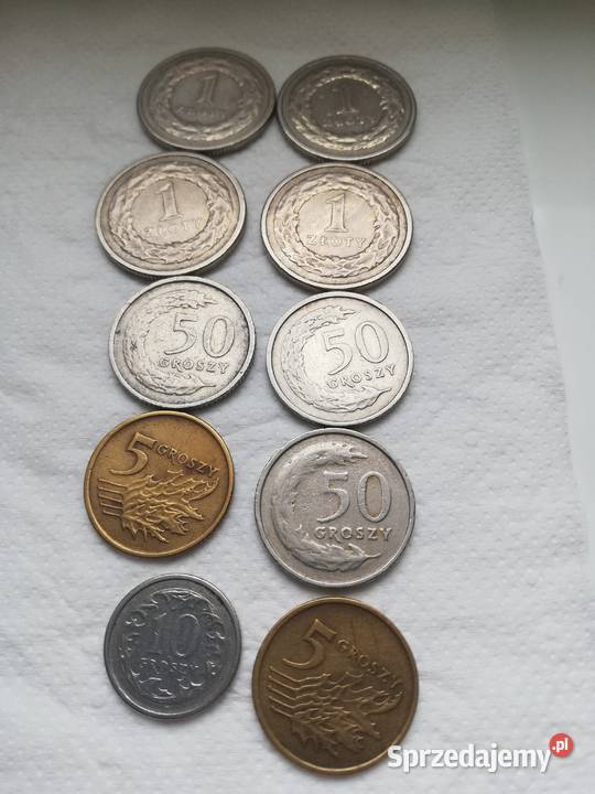 Polska zestaw monet kolekcjonerskich 1 złoty Poznań