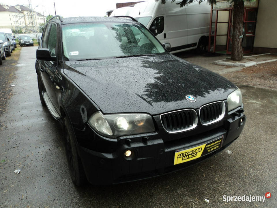 BMW X3 sprzedam ładneBMW X3 Z2006R 20TDI 150 4X4 czujnik deszczu Lublin sprzedam