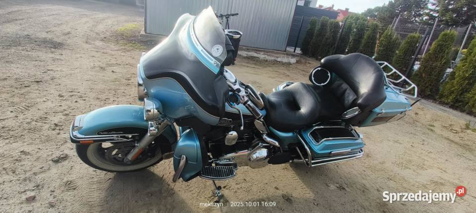 HarleyDavidson Electra Ultra Classic niebieski Darłowo sprzedam