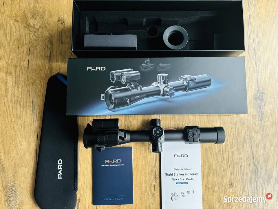 Nowość PARD DS37 4K LRF 850nm 940nm Nowy Sporty strzeleckie i myślistwo Ryki