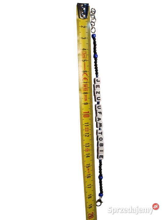 Bransoletka Jezu ufam Tobie sprzedam