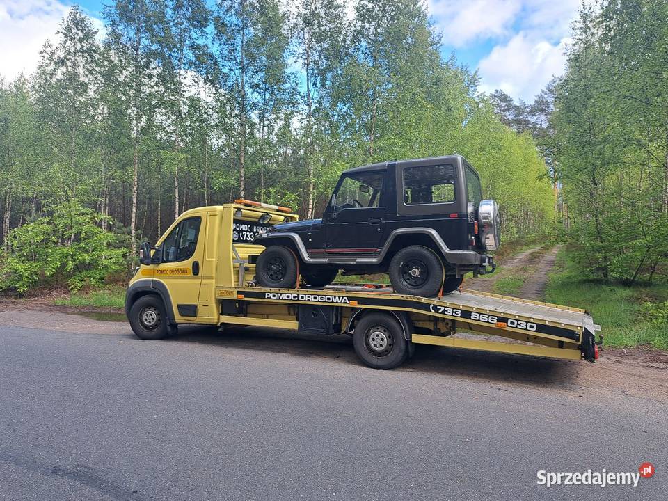 Pomoc Drogowa 24H Laweta S5 A1 Tleń Osie Lniano