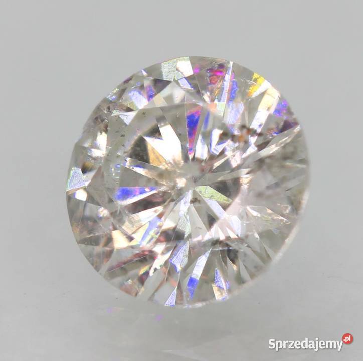 Diament Brylant 056ct pod Pierscionek Kolczyki Przemyśl