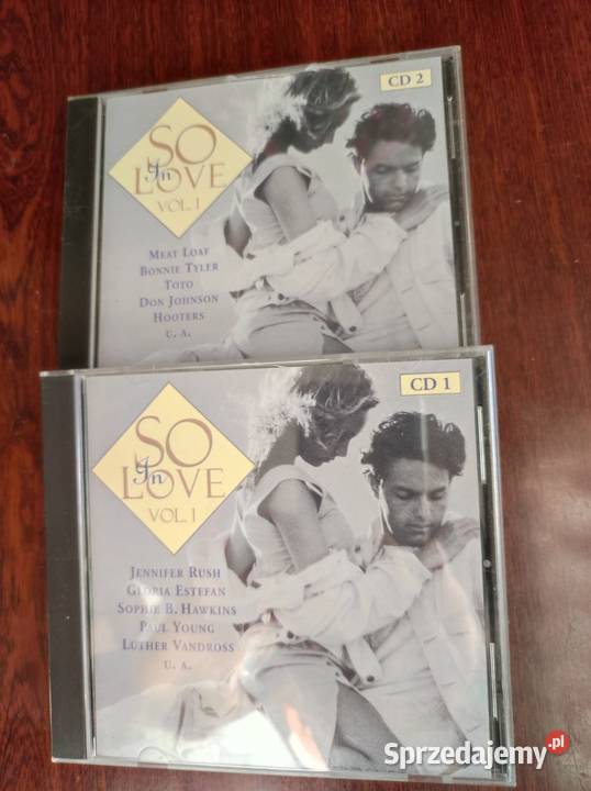 1995 columbia muzyka so in love cd1 cd2 muzyka Płyty i kasety Kielce