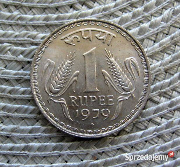 Indie 1 Rupia 1979r Ładna