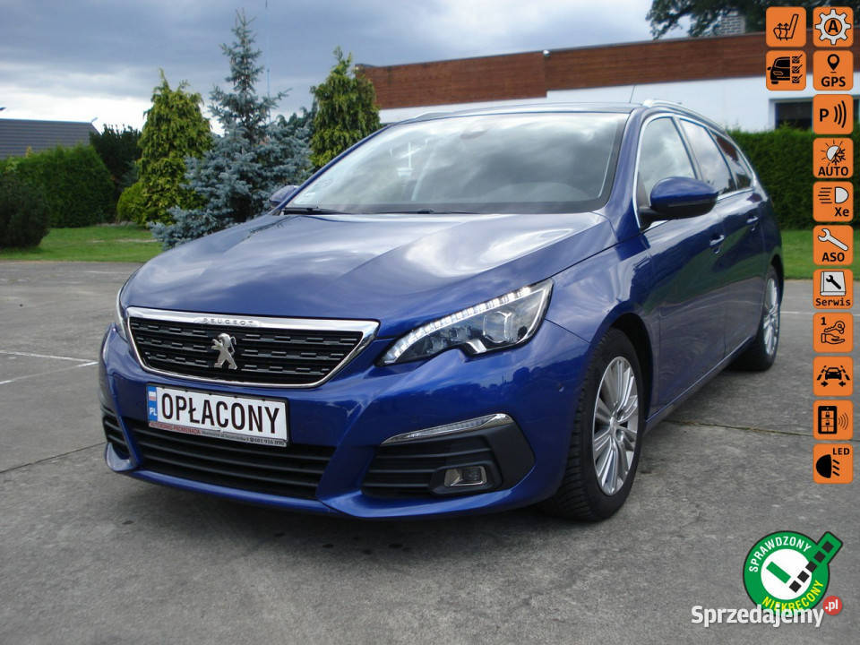 Peugeot 308 SW Serwis ASOChrom pakietPanorama Peugeot Morzyczyn