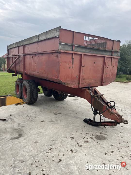 Przyczepa skorupowa 10 ton Przyczepy rolnicze Wysokie Mazowieckie