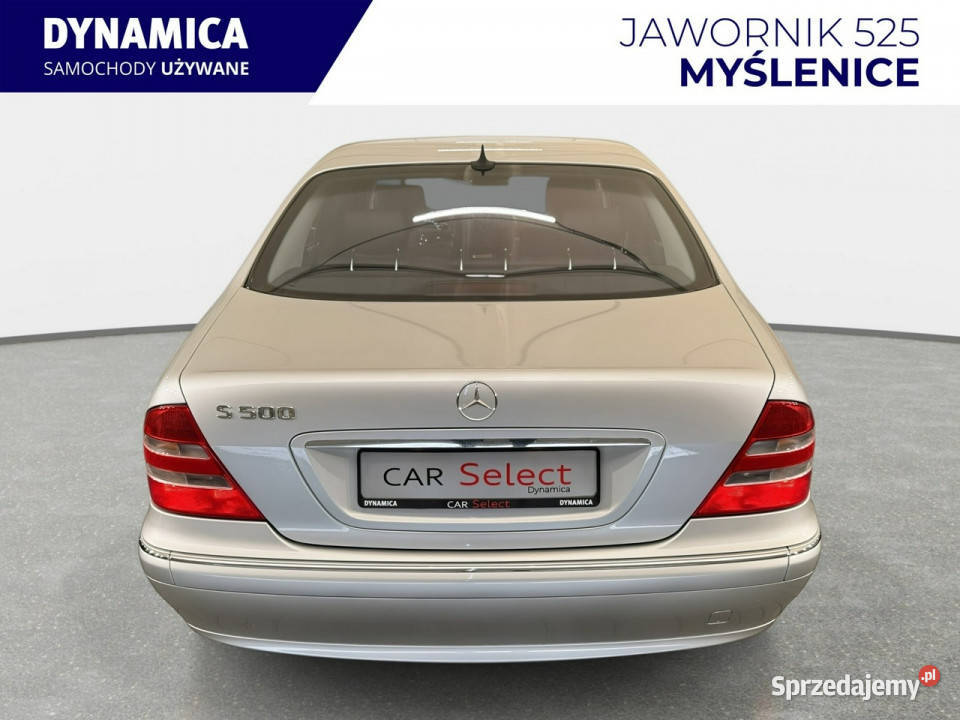Mercedes S 500 50 V8 306 automat 2002 r przebieg małopolskie Myślenice sprzedam