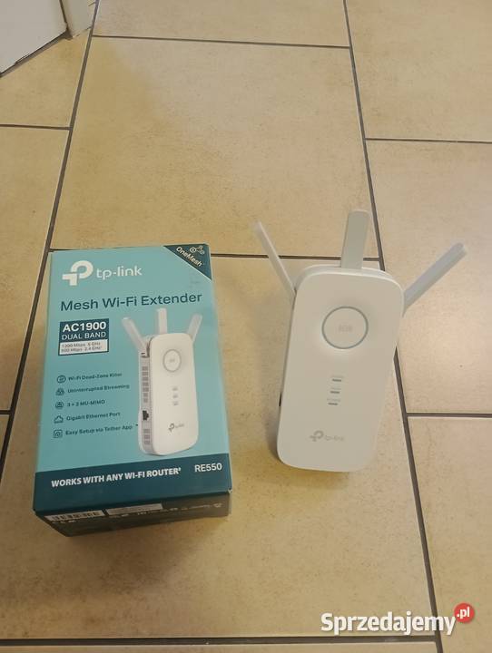 Wzmacniacz sieci TPLINK RE550 24 5 GHz WiFi 5 Tarnowskie Góry