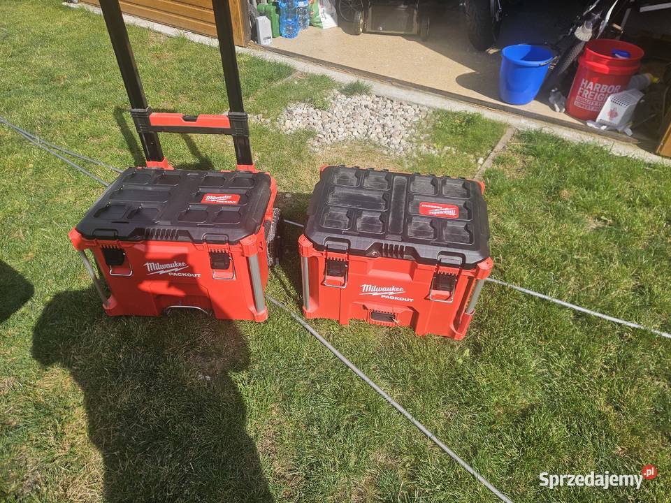 Zestaw NOWY Milwaukee PACKOUT Wózek Skrzynie warmińsko-mazurskie Ełk