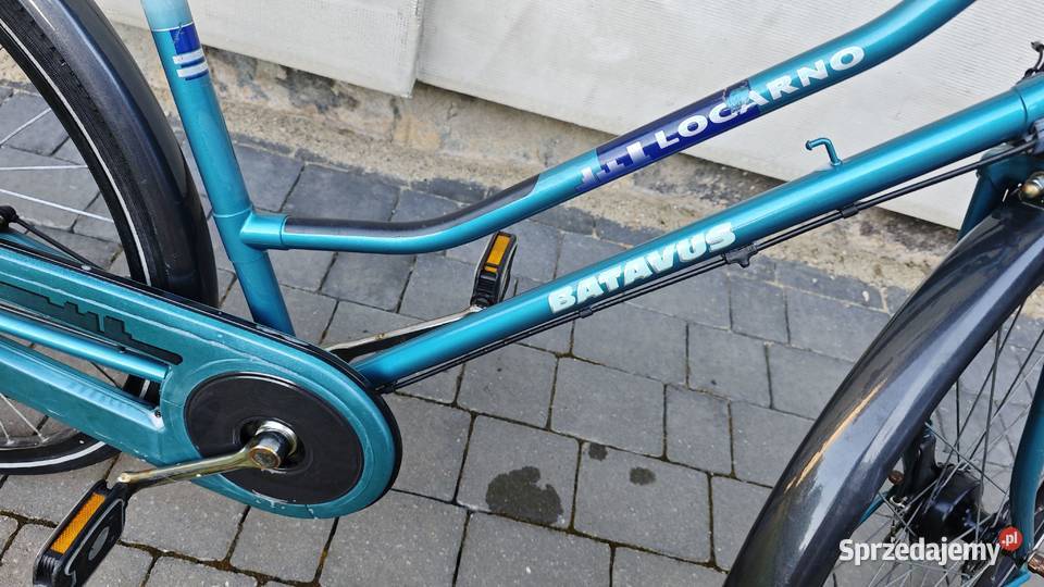 Rower miejski Batavus Locarno 3 biegi Blokada Krosno