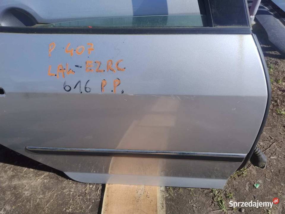 DRZWI PRAWY TYŁ EZRC PEUGEOT 407 sprzedam
