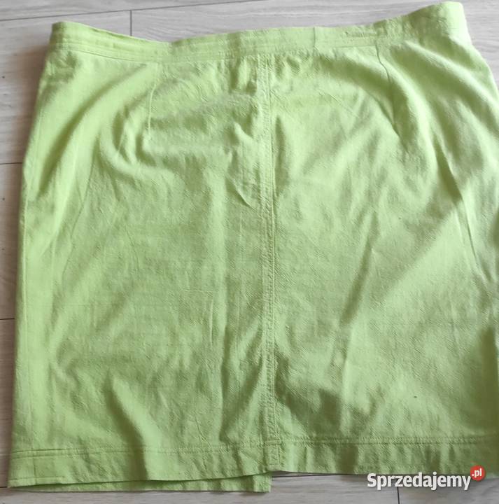 Kanarkowa spódniczka bawełniana Gdańsk