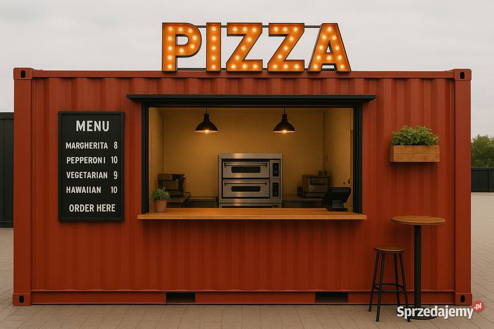 Kontener gastronomiczny Pizzeria Poznań
