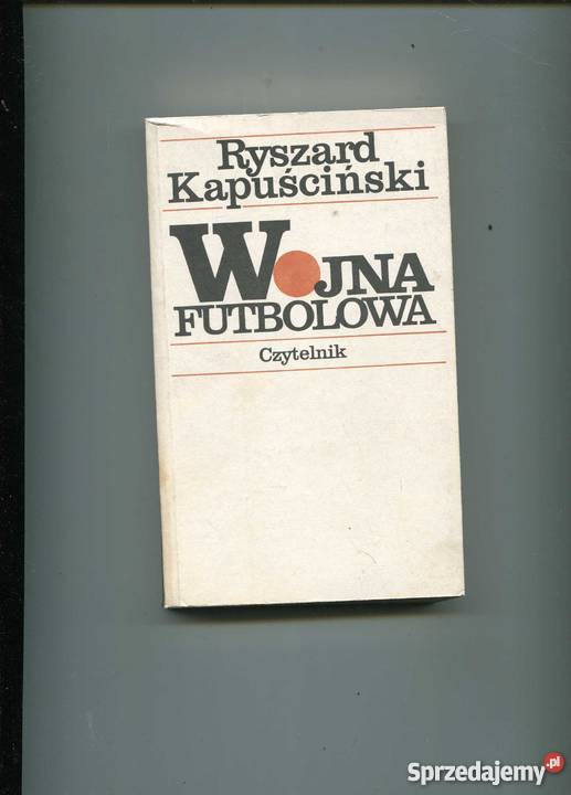 Wojna futbolowa Rok wydania 1986 zachodniopomorskie Szczecin