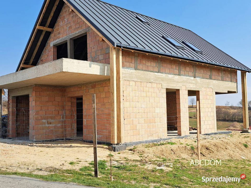 Nowoczesny dom widokowa działka 7 małopolskie Książniczki