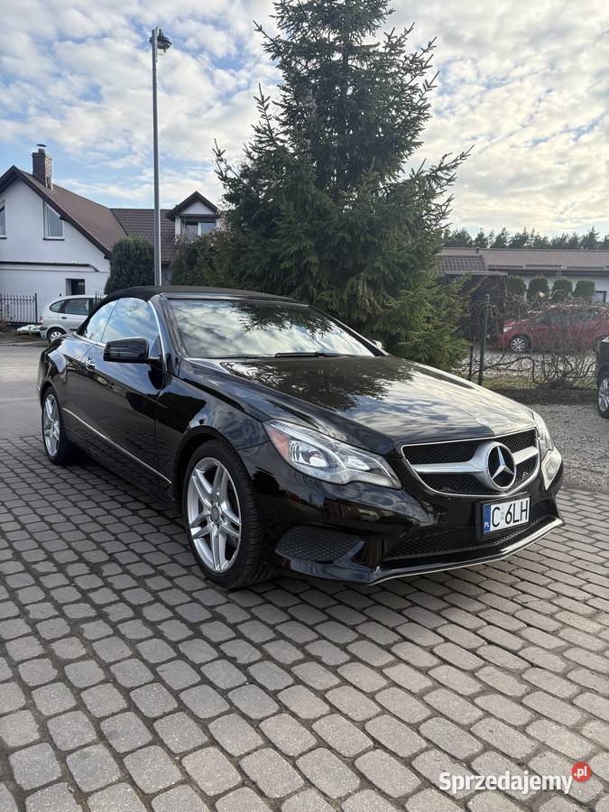 MERCEDES E350 CABRIO automat zarejestrowany Dolna Grupa