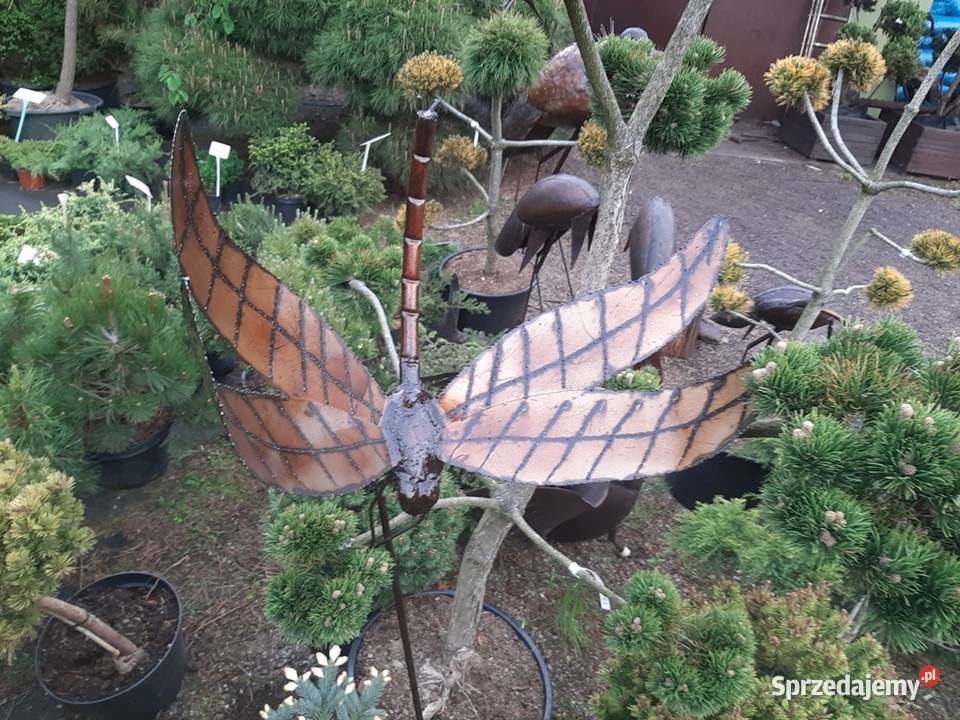 Ważka metalowa około 90 dekoracje ogrodowe Baseny i oczka wodne Lębork
