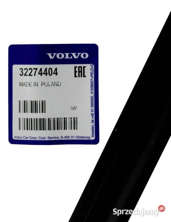 VOLVO S60 III przednia prawa listwa drzwi black Bielany Wrocławskie sprzedam