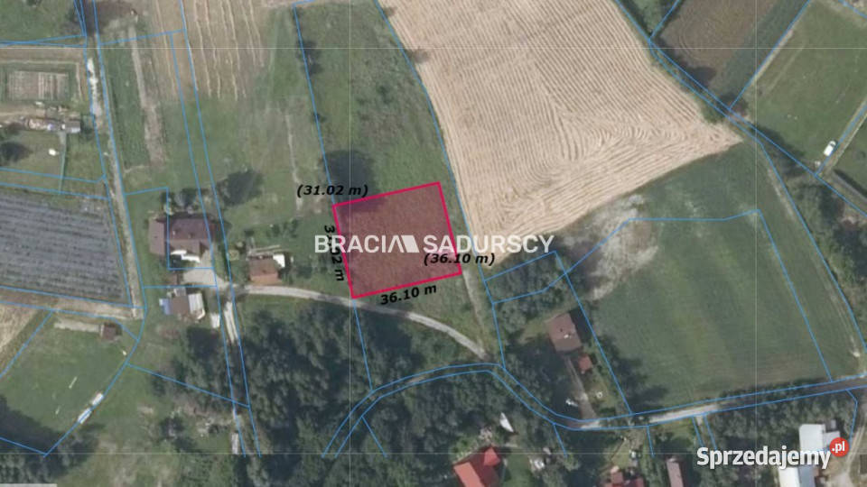 Grunt na sprzedaż 1145m2 Grajów