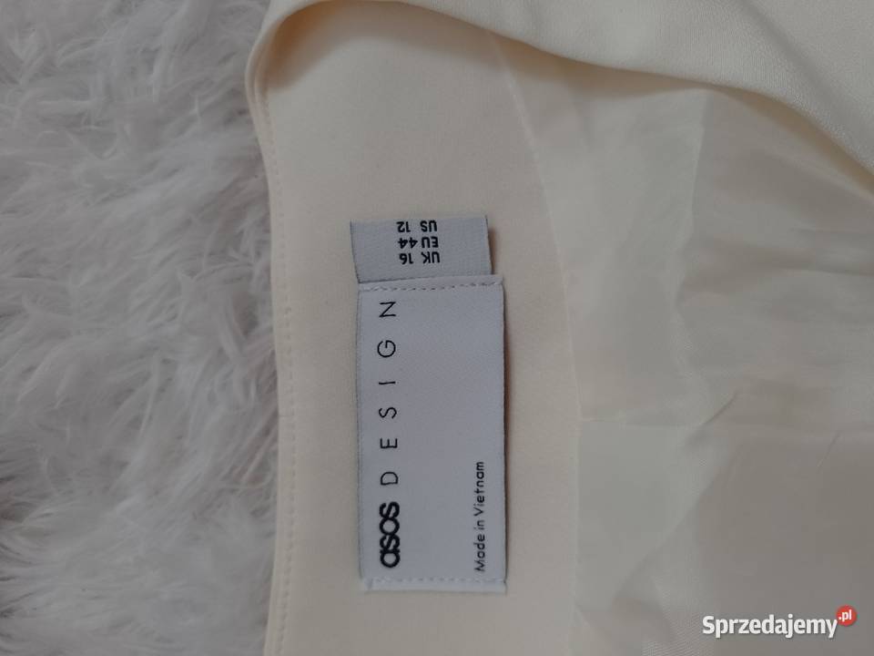 44XXL ASOS Design Ekskluzywna kamizelka bez rękawa małopolskie Kraków