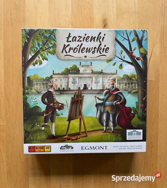 Gra planszowa Łazienki Królewskie Warszawa sprzedam