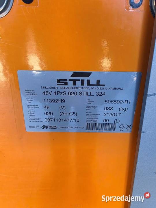 Elektryczny wózek widłowy wysokiego składowania Motoryzacja mazowieckie Rybno