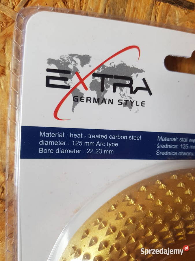 Tarcza do szlifowania drewna skośny TARNIK 125 sprzedam