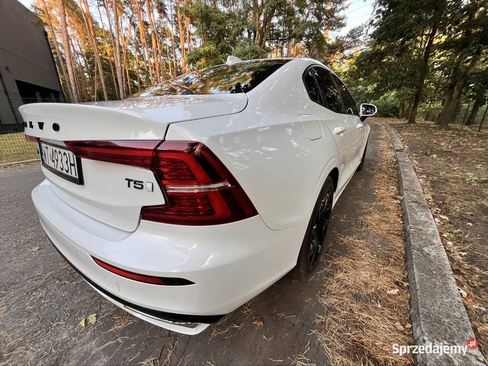 Volvo S 60 T5 2019 Biała Perła 250 Sedan / Limuzyna Warszawa sprzedam