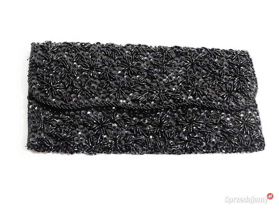 Kopertówka puzderko do ręki czarna 22x12 Biłgoraj