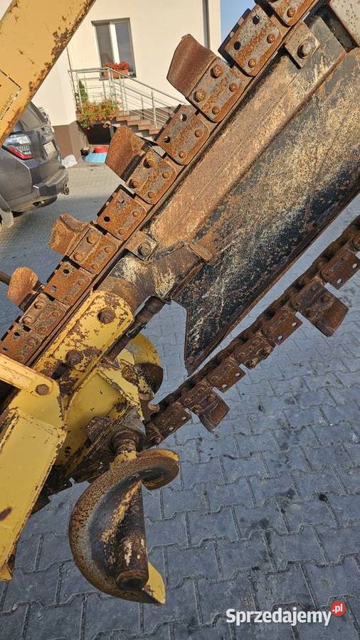 Koparka łańcuchowa Vermeer V3550 przesuw ramie Sochaczew