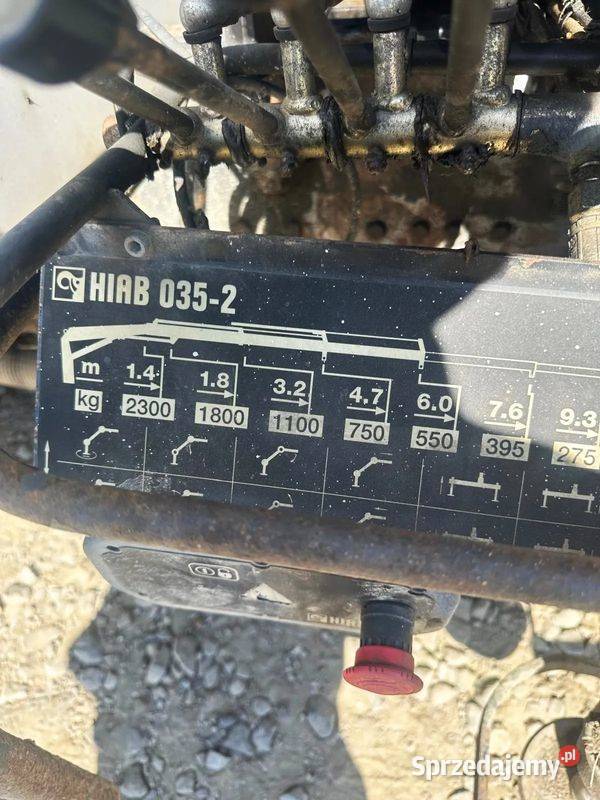 Wywrotka Wywrot Kiper HDS MERCEDES Vario 814D Filtry