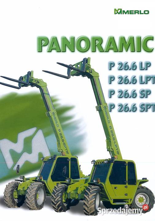 Merlo P326 top Instrukcja katalog napraw obsługi Szamotuły
