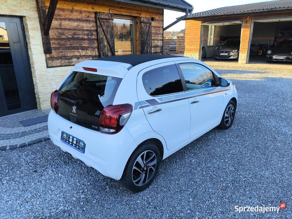 Peugeot 108 nieuszkodzony Peugeot Dąbrowa Tarnowska