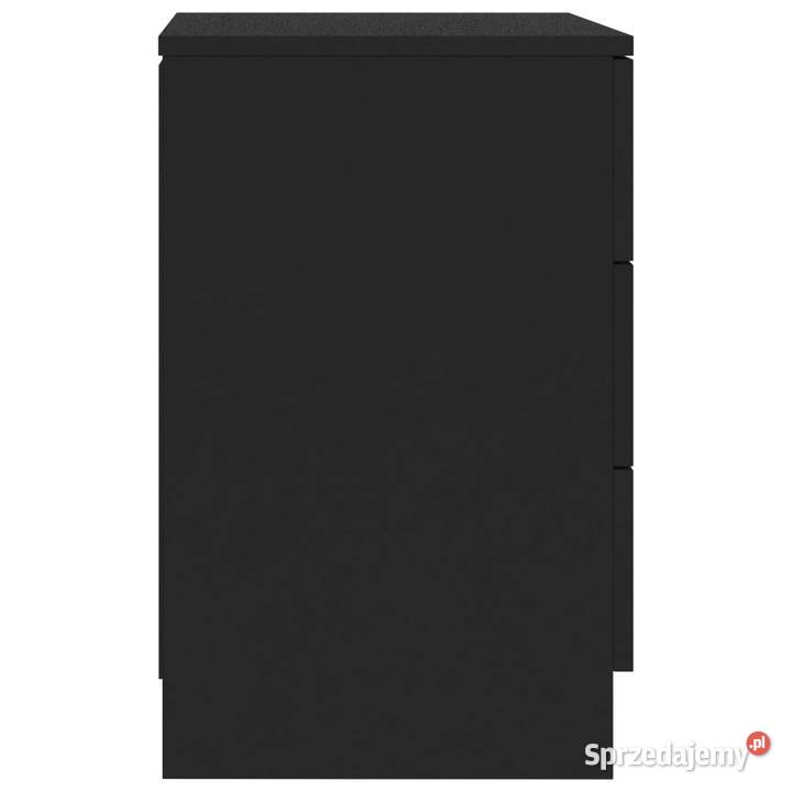 Szafki nocne 2 czarne 38x35x56 materiał sprzedam