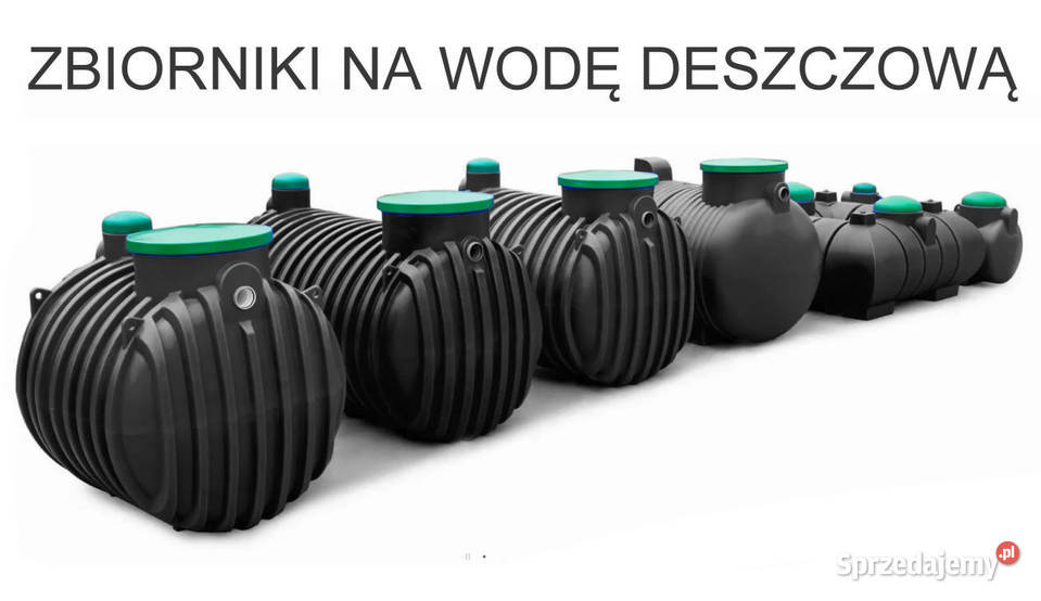 ZBIORNIK NA DESZCZÓWKĘ RAIN 2000l 3000l 4000l Warszawa