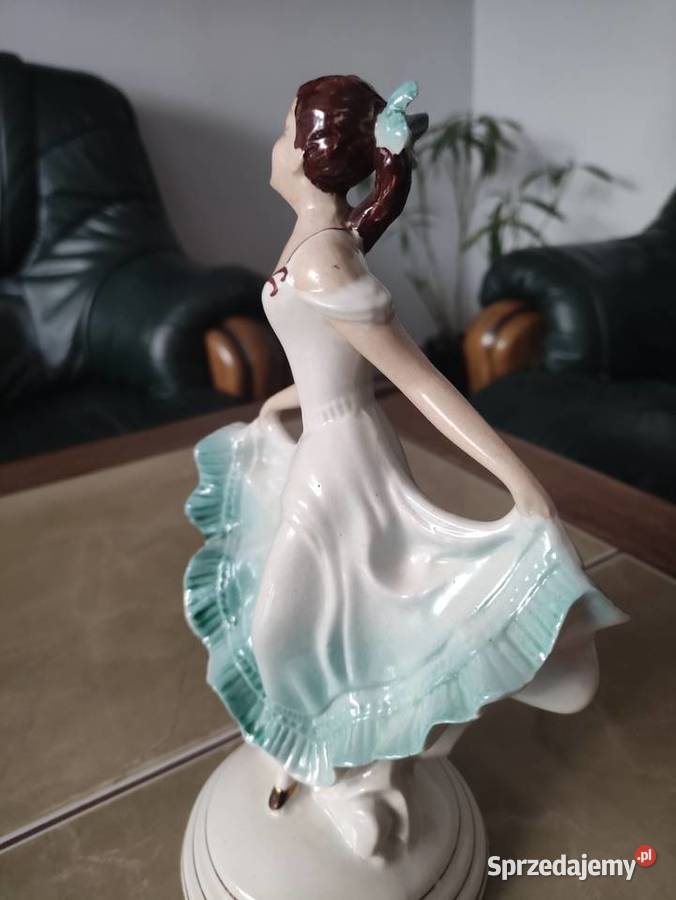 Figurka porcelanowa tancerka Steatyt Zygmunt Janów Lubelski sprzedam