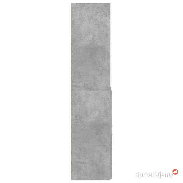 Wysoka szafka szarość betonu 70x425x185 Warszawa sprzedam